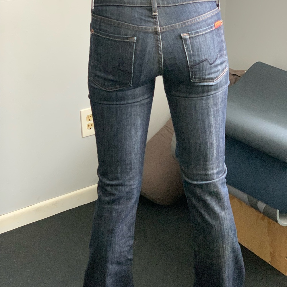 7 for All Mankind low bootcut jeans by